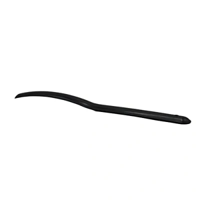 Image of Long Handled Horse Sweat Scraper Black (Plastic Grooming Tool Red Blue Black)