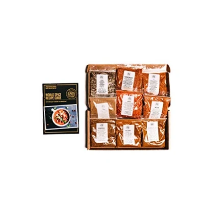 Image of Spice Kitchen World Blends &amp; BBQ Rubs Premium Cooking Collection