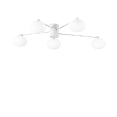 Image of Hermes 5 Light 90cm Globe Ceiling White