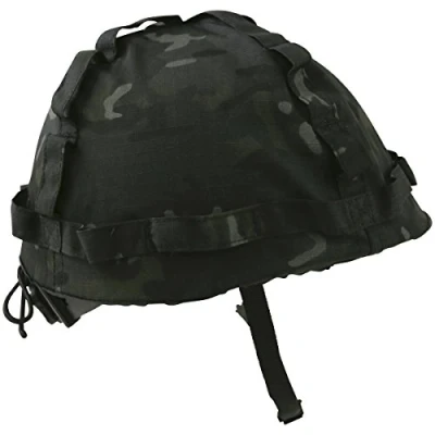 Image of Kombat UK Kids M1 Cover Helmet BTP Black, One Size