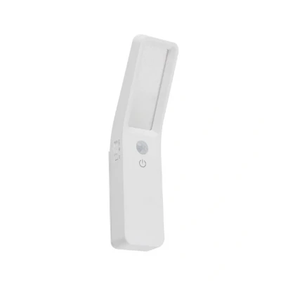 Image of Lindby LED wall light Taska, white, plastic, sensor
