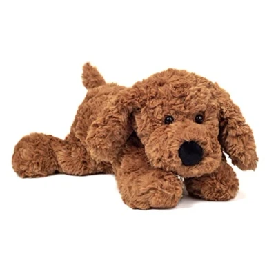 Image of Teddy Hermann 91974 Floppy Dog Brown 28 cm Cuddly Toy Plush