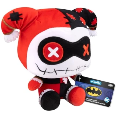 Image of Funko Pop! Plush: Patchwork Harley Quinn​ (7&quot;) DC Comics Collectable Soft Toy Birthday Gift Idea Official Merchandise Stuffed Plushie for Kids and Adults Ideal Comic Books Fans