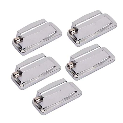 Image of Alnicov Metal Claw Hook Snare Drum Lug M6 Thread for Jazz Set Kit Accessories 5PCS,Chrome