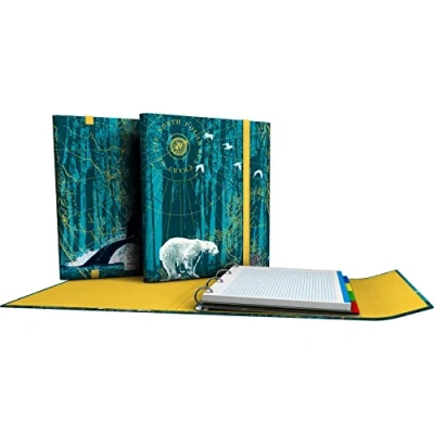Image of Grafoplás 88212650. 4 Ring Binder with Flap, A4, Rubber Closure, includes Replacement and Separators, Carpeplus, Diverse Collection, North Polar
