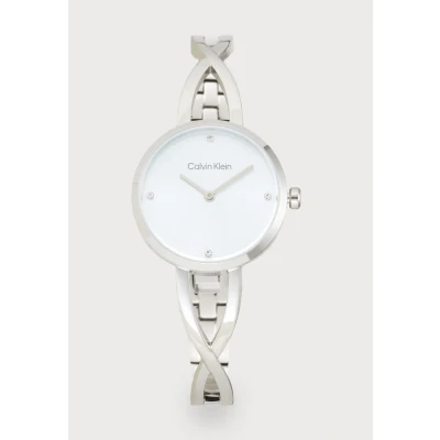 Image of Calvin Klein Sculpted Watch silvercoloured, Women&#039;s, Size: One Size, Silver/coloured