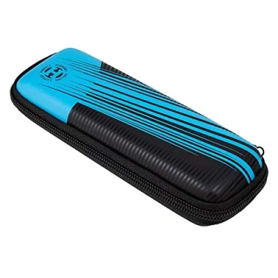 Image of Harrows Blaze Fire Pro 3 Darts Case/Wallet Holds Fully Assembled Plus Accessories (Aqua)