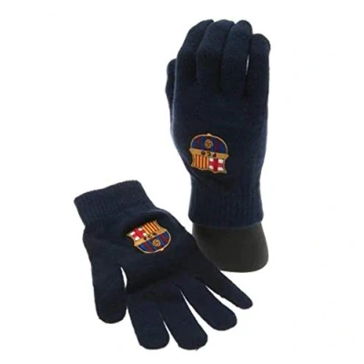 Image of F.C Barcelona Knitted Gloves Adult Official Merchandise