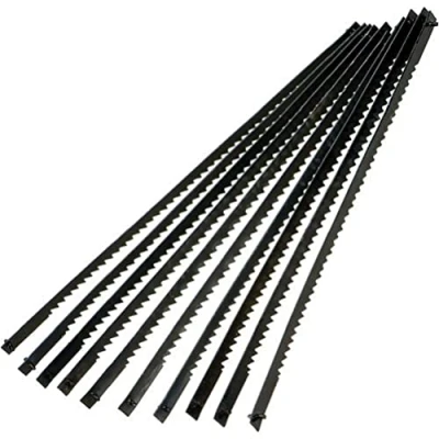 Image of Silverline Scroll Saw Blades 130mm 10pk 21tpi