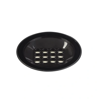 Image of Tras 25 Led Black Outdoor Recessed Ground Lamp 40º 3000K IP67