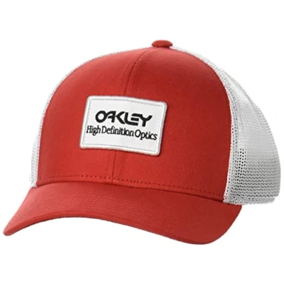 Image of Oakley Mens B1B HDO Cap Red Line One Size