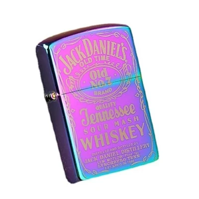 Image of junweideyi Chinese Style Lighter of The Gifts，Replaceable for Zippo (Only Case), Compatible Insert Size 3.6cm * 1.2cm 5cm，Lighter Housing (Purple)