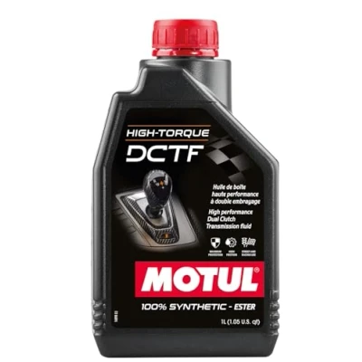 Image of WOL MOTUL 110440 HIGH TORQUE FULLY SYNTHETIC DCTF OIL PERFORMANCE DUAL CLUTCH AUTO TRANSMISSION FLUID STREET AND RACE GEAR BOX LUBRICANT (1L)