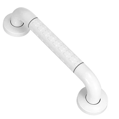 Image of WOOHSE Stainless Steel Bathroom Grab Bar, Length 35cm Ø 35 mm Balance Handrail Shower Assist Bathroom, Bathtub Mounted Safety Hand Support Rail for Handicap, Bath Handle, Elderly, Disabled