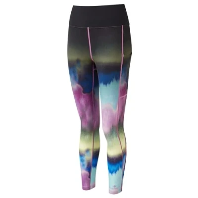 Image of Ronhill Running, Wmn&#039;s Tech Gradient Crop Tight, Multi/Mirage, Size 14