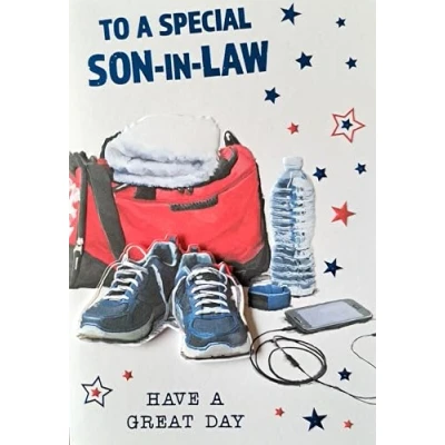 Image of Prelude To A Special Son in Law Birthday Card