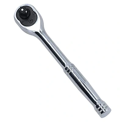 Image of AB Tools 3/8&quot; Drive Straight Ratchet 100 Teeth 3.6 Degree Increments Quick Release