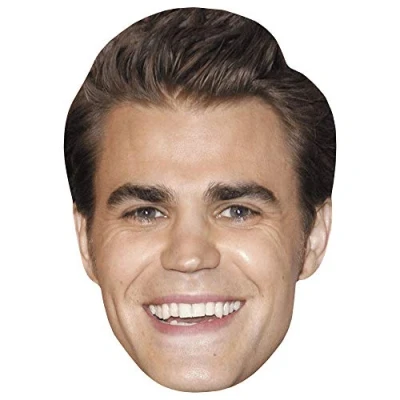 Image of Paul Wesley (Smile) Celebrity Mask, Flat Card Face, Fancy Dress Mask