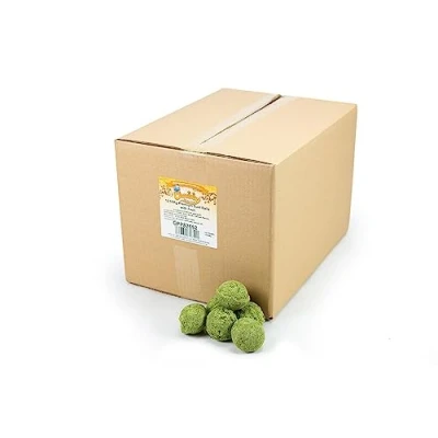 Image of 160 Chubby Fruit Suet Fat Balls High Energy Feed Wild Garden Bird Food 12.55kg