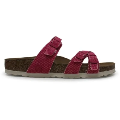 Image of Franca Rivet Logo Textile Unisex Slip On Sandals