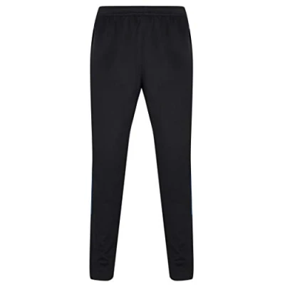 Image of Finden &amp; Hales Knitted Tracksuit Pants LV881 Adults Sports Activewear Trousers, Navy/Royal, XXL