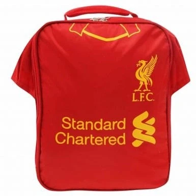 Image of Official Liverpool Football Kit Shaped Insulated Lunch Bag