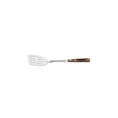 Image of Tramontina 29810/291 Landhaus Spatula, Real Wood Handle, Dishwasher Safe, Stainless Steel