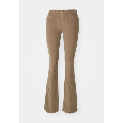Image of ONLY Women&#039;s Onlmary Global Mid Sweetf Cord Cc PNT Rp Trouser, Fossil, 36W x 30L
