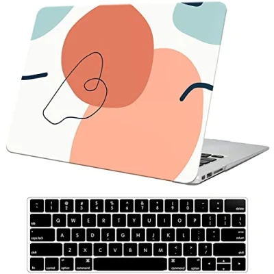 Image of AUSMIX for MacBook Pro 16 inch Case 2024 2023 2022 2021 Release M3 A2991 M2 A2780 M1 A2485 Max &amp; Touch ID, Plastic Hard Shell Cover Keyboard 16&#039;&#039;, Abstract