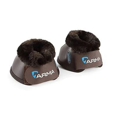 Image of Shires ARMA Anatomic Comfort Over Reach Boots Brown Cob