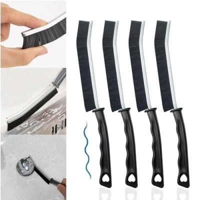 Image of Gap Cleaning Brush, 2023 New Multifunctional Brush Crevice Tool, Bathroom Grout Cleaner Hard Bristle