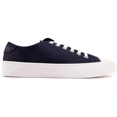 Image of V.gan Womens Vegan Olive Pump Trainers Blue Size UK 4