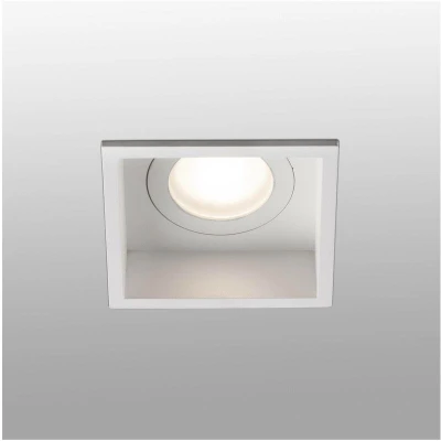 Image of Faro Lighting Hyde White Square Recessed Downlight IP44, GU10