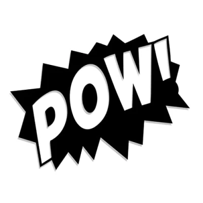 Image of Decus Pow XL 0110 (black) // Sticker OEM JDM Style Vinyl Transfer
