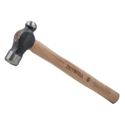 Image of Faithfull Ball Pein Hammer FSC Hickory 454g (1 lb)