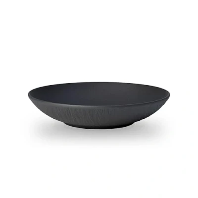Image of Villeroy &amp; Boch Serving Dish Manufacture Rock Black ø 24 cm