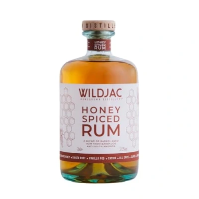 Image of Wildjac Premium Honey Spiced Rum 70cl 37.5% abv