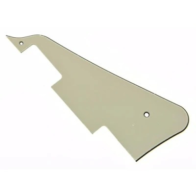 Image of Dopro Aged White 3 Ply Guitar Pick Guard Scratch Plate Fits USA Standard LP Les Paul