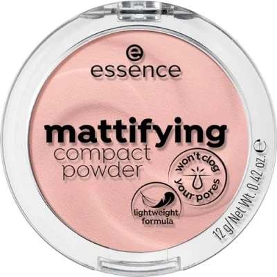 Image of Essence MATTIFYING COMPACT POWDER 10 Light Beige