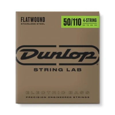 Image of Dunlop DBFS50110 Long Scale Flat Thread Bass Strings 50 110