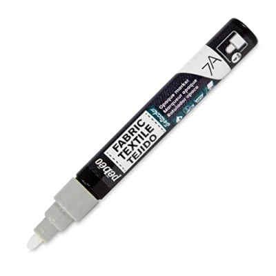 Image of Pebeo 7A Opaque Pastel Taupe Fabric Marker 4M