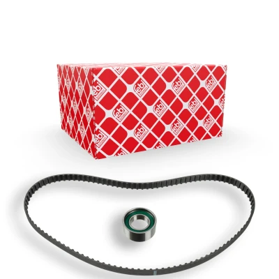 Image of 46515401, 46515401S1, 71749474, 71749474S1, 71754848 Timing belt kit FEBI BILSTEIN 11076 108 with trapezoidal tooth profile FIAT: Punto I Convertible