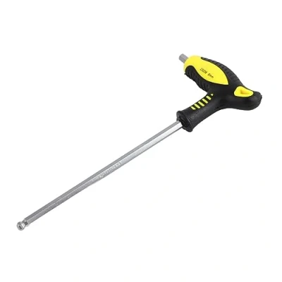 Image of Hyuduo Hex Key Wrench Ball Head T Shape Long Handle Screwdriver Spanner Repairing Hand Tool for Automotive Industry(6Mm),Allen