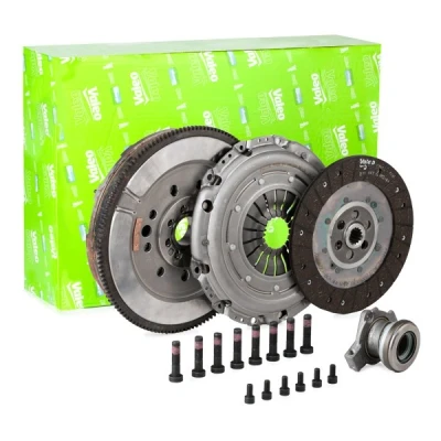 Image of 55558371 Clutch VALEO 837437 with dual mass flywheel, central slave cylinder screw set, lock without sensor 228mm