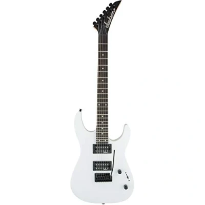 Image of Jackson JS Series Dinky JS12 Electric Guitar, Amaranth Fingerboard, Snow White