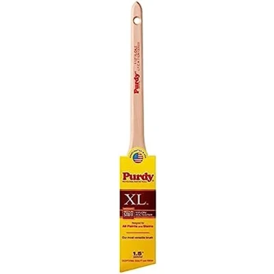 Image of Purdy 144080315 XL Dale Nylon/Polyester Brush Angle Sash, Light Brown, 1 1/2&quot;
