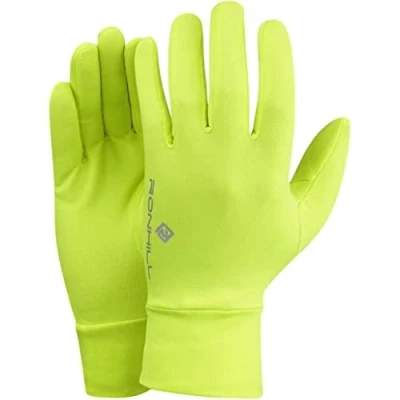 Image of Ronhill Unisex Gloves, Fluo Yellow, S