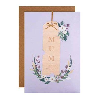 Image of Hallmark Mothers Day Card for Mum Traditional Floral Design