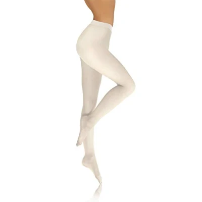 Image of Sesto Senso Womens Tights Ivory Coloured microfibre Semi Opaque 40 Den 3 M Aviro