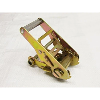 Image of Ratchet Strap Handle 50MM (5T Short Narrow Heavy Duty Yellow Passivated Lashing Tie Down)